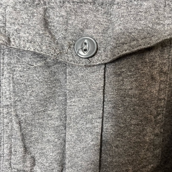 2 Men’s Vintage Old Navy Cotton Long Sleeve Collar Shoulder Tab Pocket Shirt XL - Picture 6 of 13